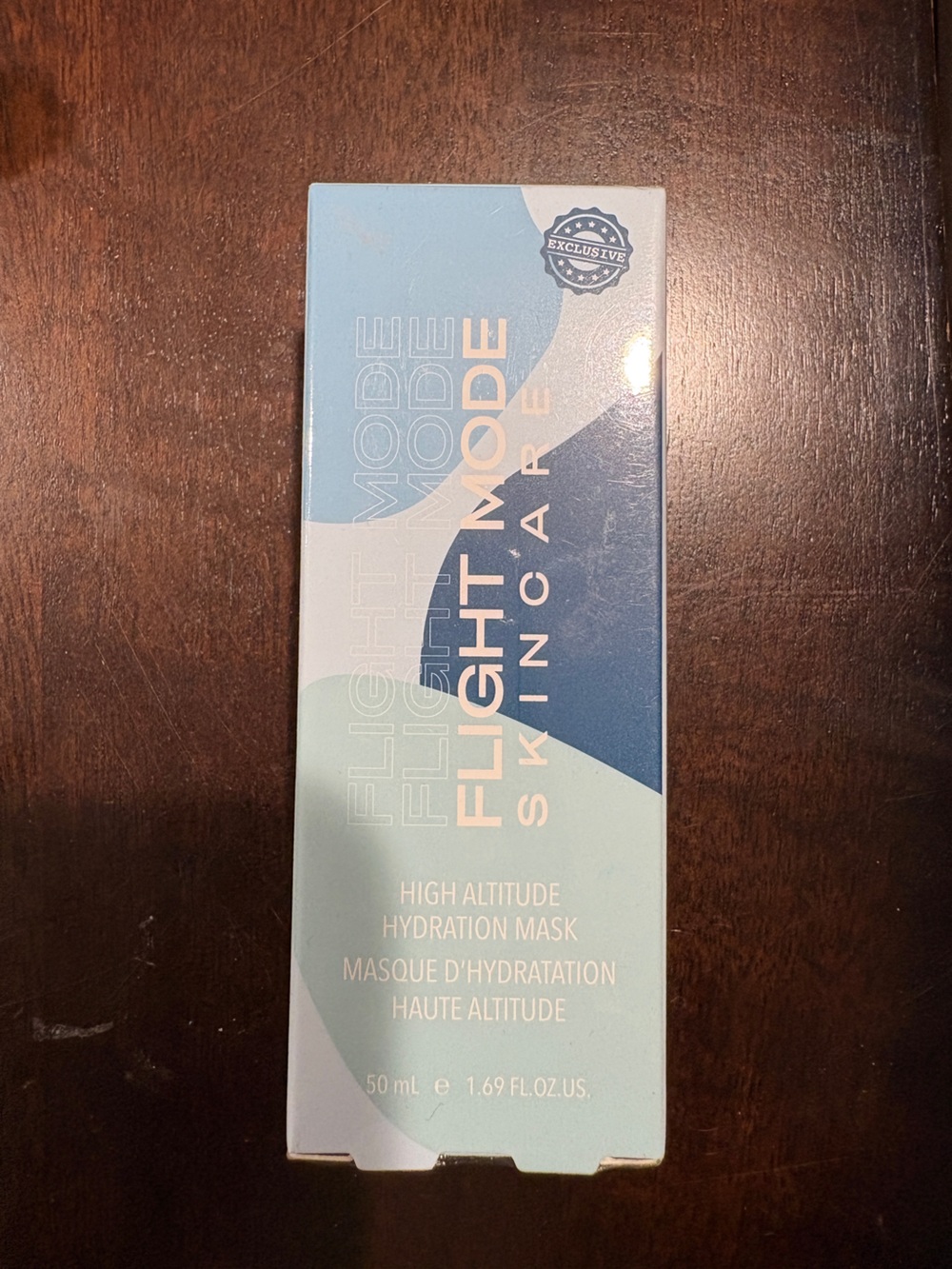 Flight Mode Skincare High Altitude Hydration Mask - Light Blue